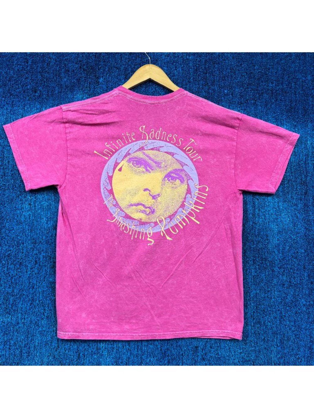 The Smashing Pumpkins Infinite Sadness Tour Rock Band Tee L